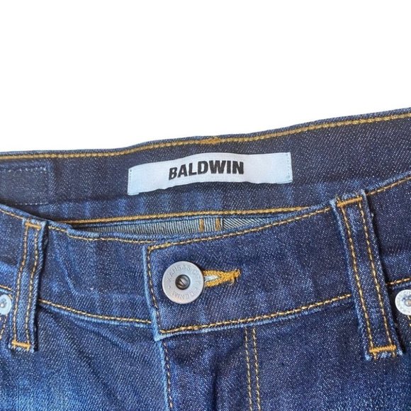 Baldwin The Andi Boyfriend Nolita Dark Wash Ankle  Jeans - Picture 7 of 10